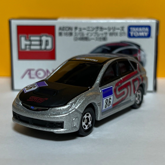 品質満点 Takara Tomy トミカ イオン オリジナル 第１６弾 スバル インプレッサ ＷＲＸ レース仕様 ミニカー 