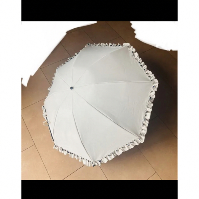 ROSE BLANC(ロサブラン)の芦屋ロサブラン 3段折りたたみ50cm ベージュ レディースのファッション小物(傘)の商品写真