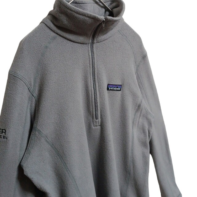 patagonia パタゴニアフリース　ハーフジップ　グレー　メンズM 2