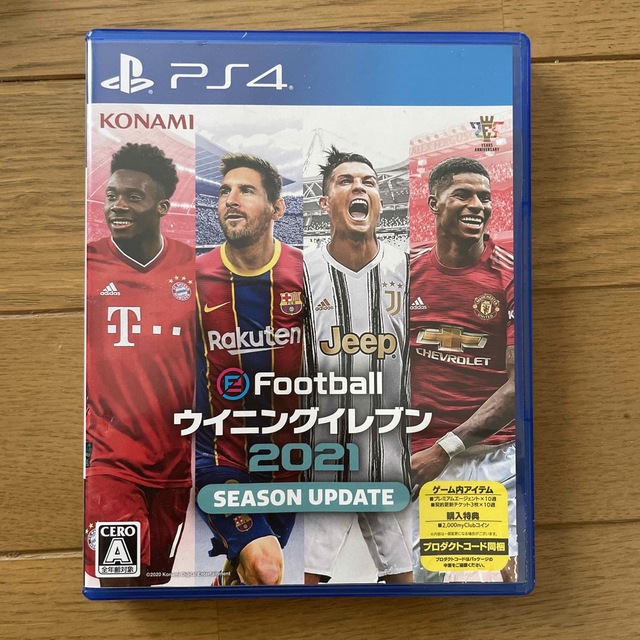 KONAMI(コナミ)のeFootball ウイニングイレブン 2021 SEASON UPDATE P エンタメ/ホビーのゲームソフト/ゲーム機本体(家庭用ゲームソフト)の商品写真