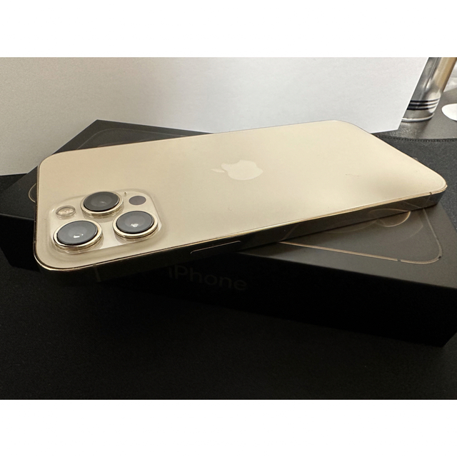 セール! iPhone12ProMax ゴールド 256GB au SIMロック解除済み | www