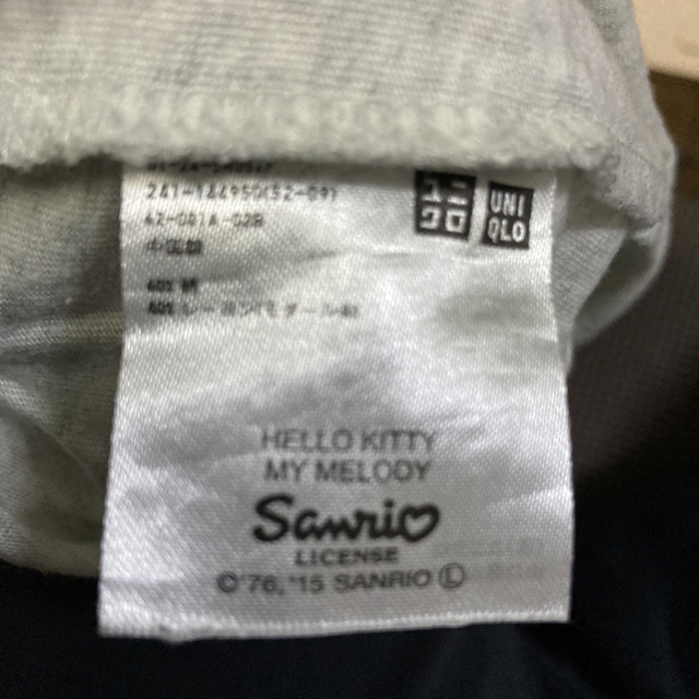 UNIQLO(ユニクロ)のマイメロディ ハローキティ UNIQLO Mサイズ Tシャツ レディースのトップス(Tシャツ(半袖/袖なし))の商品写真