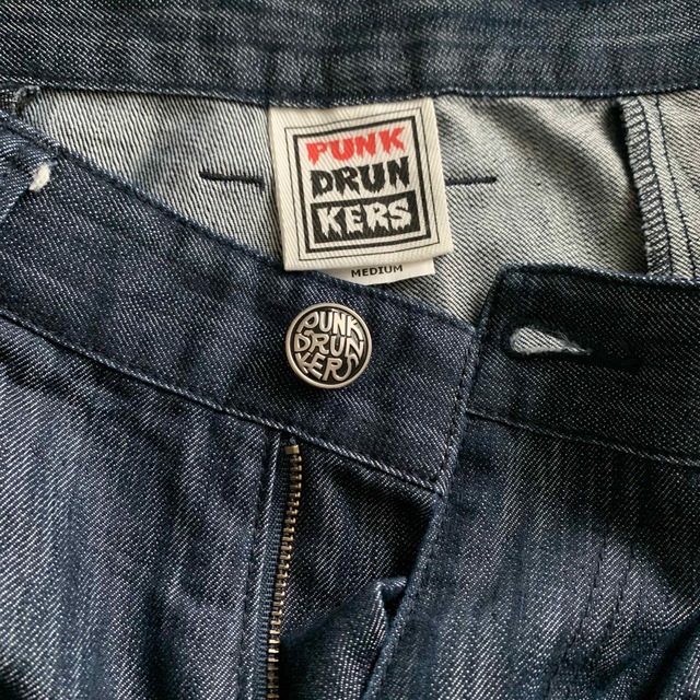 PUNK DRUNKERS(パンクドランカーズ)の希少　美品　PUNK DRUNKERS パンクドランカーズ　ウルトラマン　デニム メンズのパンツ(デニム/ジーンズ)の商品写真