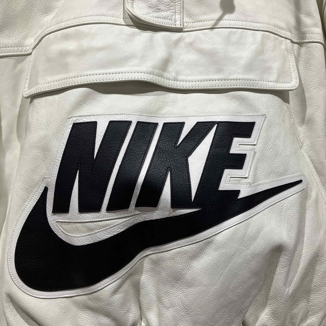 購入致しますsupreme NIKE 19AW レザーアノラックパーカー