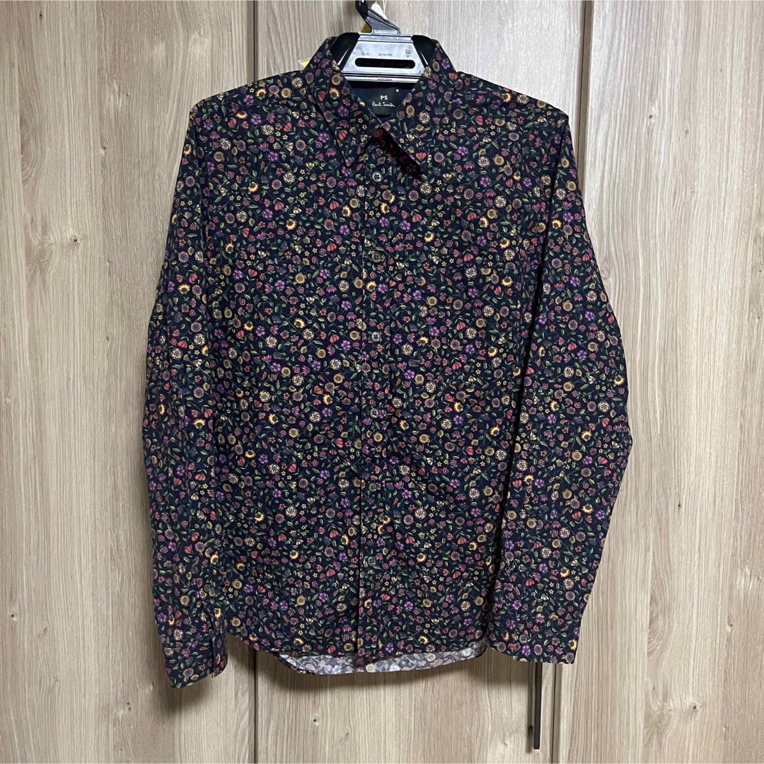 paul smith ポールスミス 花柄薔薇シャツ