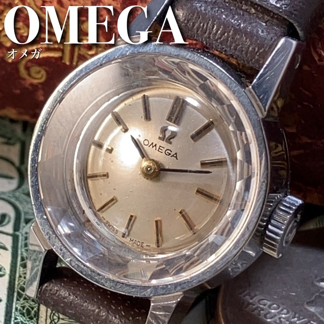 動品◎OMEGA//オメガ　ジュネーブ　アンティーク品　手巻きメンズ腕時計