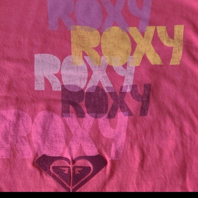 Roxy(ロキシー)のROXY　半袖Tシャツ　ロキシー　ピンク　TシャツS～M　レディース レディースのトップス(Tシャツ(半袖/袖なし))の商品写真