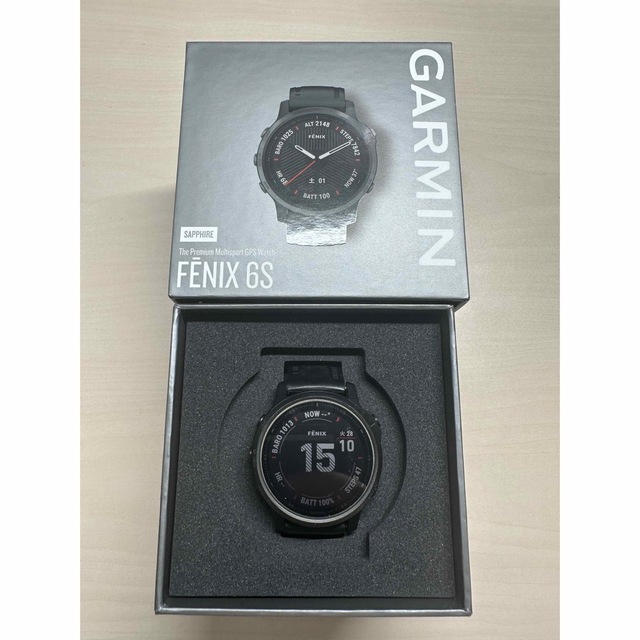 Garmin fenix6s sapphire BLACK