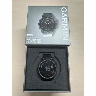 【訳アリ】Garmin ガーミン fenix6s sapphire BLACK