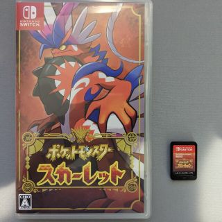 ニンテンドースイッチ(Nintendo Switch)の[即日発送可・送料込] ポケットモンスター スカーレット Switch(家庭用ゲームソフト)