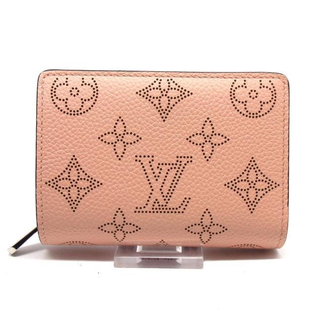 卸し売り購入 LOUIS VUITTON - ルイヴィトン 2つ折り財布 マヒナ美品