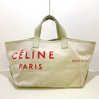 セリーヌ(celine)のセリーヌ トートバッグ キャンバス×レザー(トートバッグ)