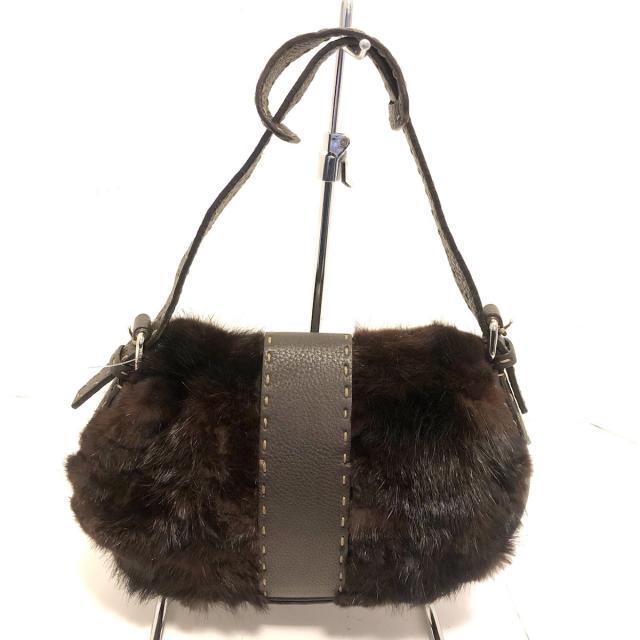 FENDI(フェンディ)のフェンディ ハンドバッグ美品  セレリア レディースのバッグ(ハンドバッグ)の商品写真