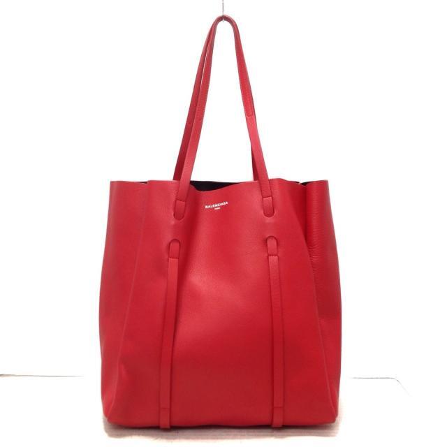 値下げ】 Balenciaga - バレンシアガ トートバッグ 475199 レッド トートバッグ -