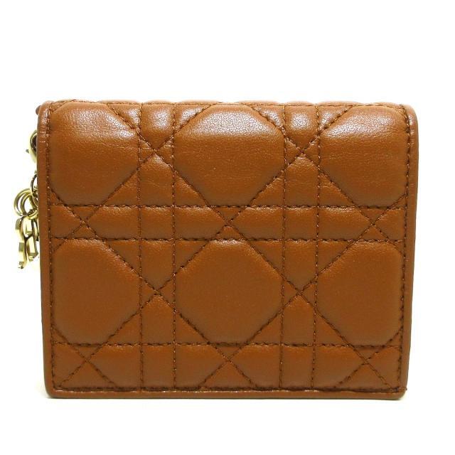 結婚祝い Dior DIOR 美品 独特な コンパクト財布です!レディ