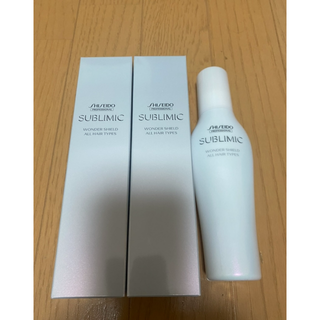 シセイドウ(SHISEIDO (資生堂))の資生堂　サブリミック　ワンダーシールド　125ml ×3(ヘアケア)