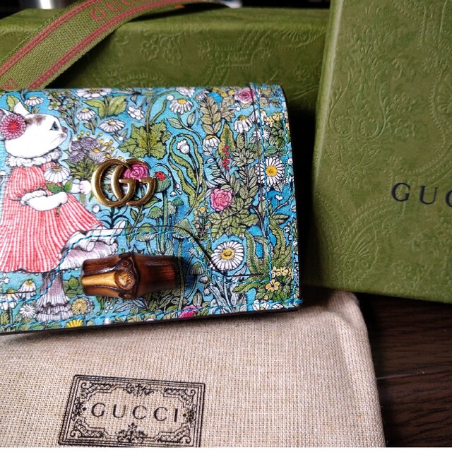 Gucci - gucci ヒグチユウコ コラボ ミニウォレット 財布の通販 by