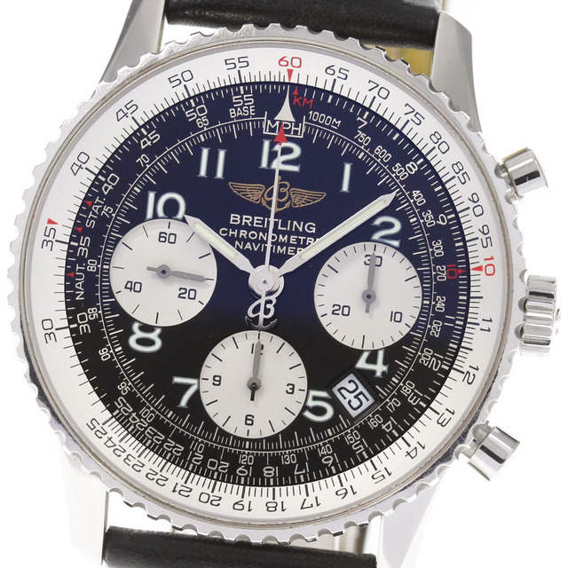 【税込】 BREITLING - 【BREITLING】ブライトリング ナビタイマー クロノグラフ A23322 自動巻き メンズ_735273 腕時計(アナログ) 【税込】 BREITLING - 【BREITLING】ブライトリング ナビタイマー クロノグラフ A23322 自動巻き メンズ_735273 腕時計(アナログ)