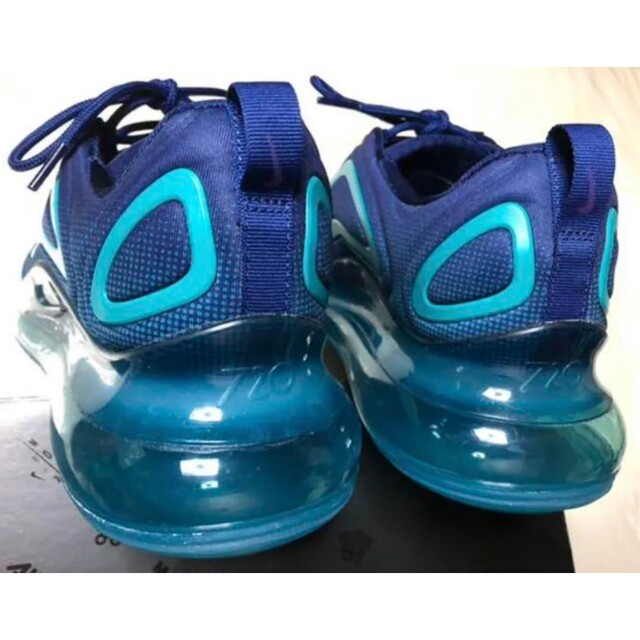 送料込・まとめ買い ☆使用回数少ない美品!☆定価約¥2万☆NIKE エアマックス720☆28.5cm スニーカー ナイキ NIKE マックス 青色 ブルー エアマックス