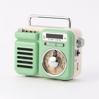 新品未開封 リラックス RELAX マルチ レトロラジオ スピーカー 1台7役