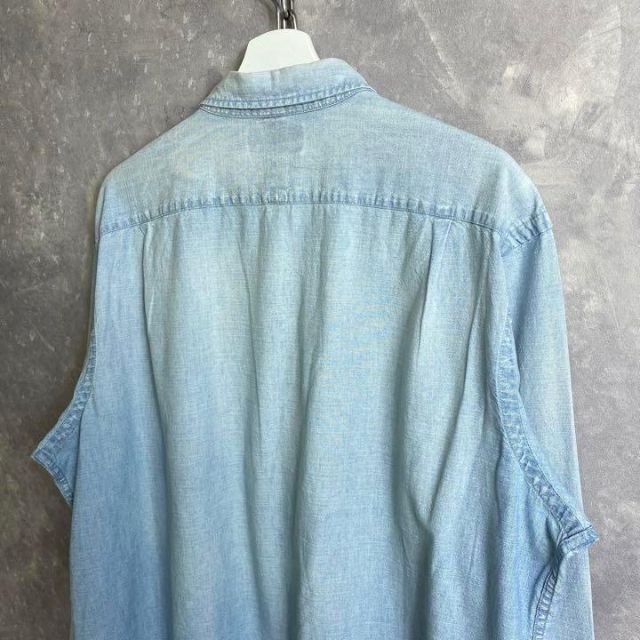90s ラルフローレン Raiph Laurenデニムワークシャツ エポレット メンズのトップス(シャツ)の商品写真