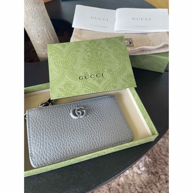 Gucci - 【新品未使用】グッチ ダブルG キーチェーン カードケース
