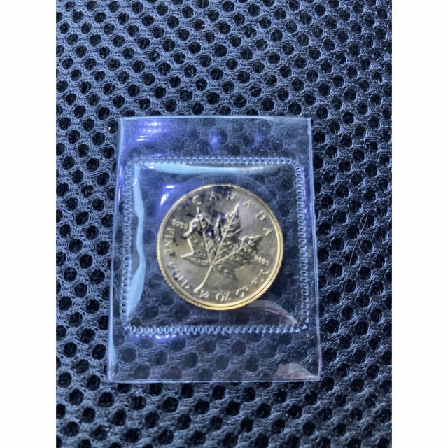 玄関先迄納品 メープルリーフ金貨 1/4オンス メイプルリーフ金貨 1987年 貨幣