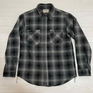 ショット(schott)の【最終価格】Schott -チェック柄ベビーネルシャツ  L-(シャツ)