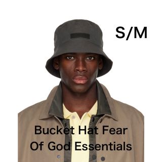 フィアオブゴッド(FEAR OF GOD)のBucket Hat Fear Of God Essentials オフブラック(ハット)