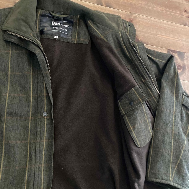 Barbour(バーブァー)のBarbour バブアー ジップアップコート イタリア製　【美品】 メンズのジャケット/アウター(カバーオール)の商品写真