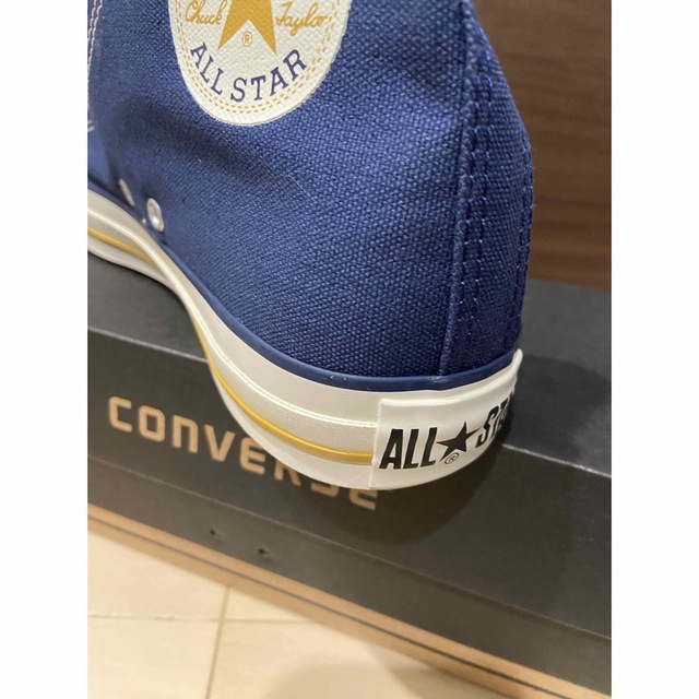 ALL STAR（CONVERSE）(オールスター)の28cm converse コンバース AS CL HI オールスター　青×金 メンズの靴/シューズ(スニーカー)の商品写真