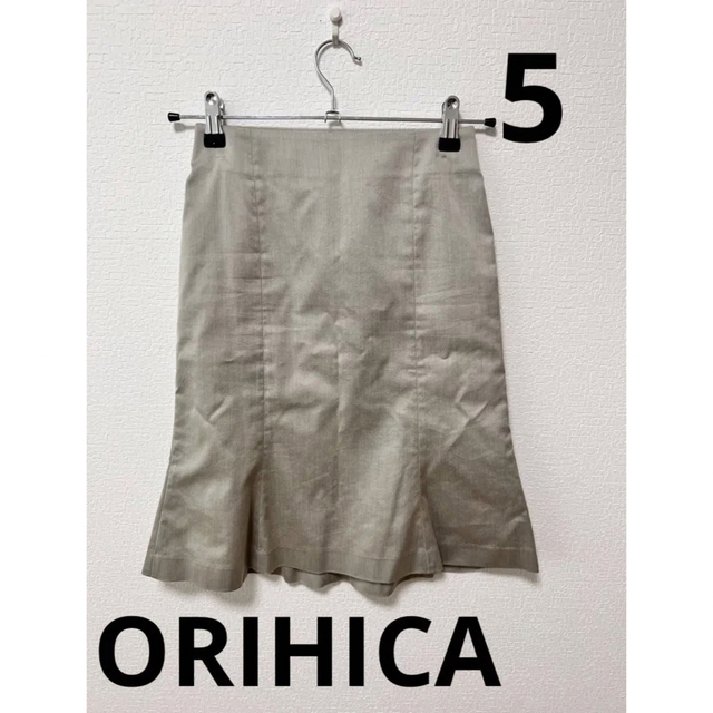 ORIHICA(オリヒカ)のORIHICA オリヒカ　ビジネス　オフィススカート　5号サイズ レディースのスカート(ひざ丈スカート)の商品写真