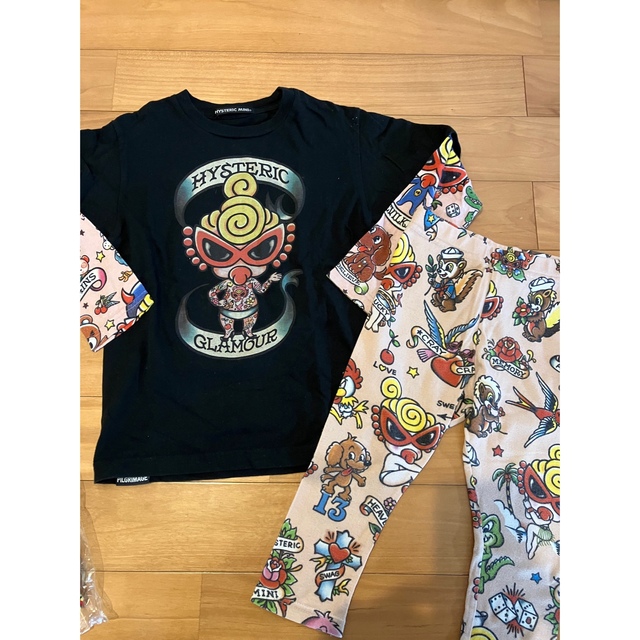 肌触りがいい MINI HYSTERIC - タトゥー ヒステリックミニ Tシャツ+ ...