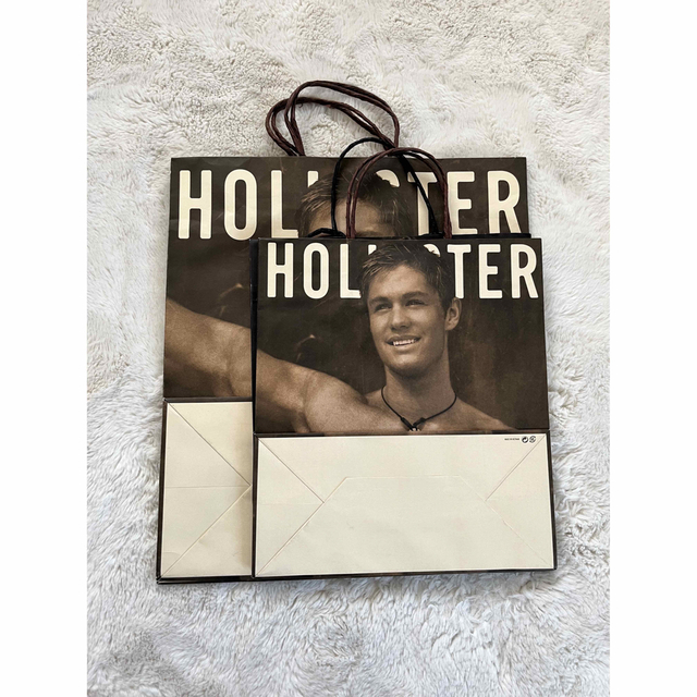 Hollister(ホリスター)のホリスター　袋✨ レディースのバッグ(ショップ袋)の商品写真