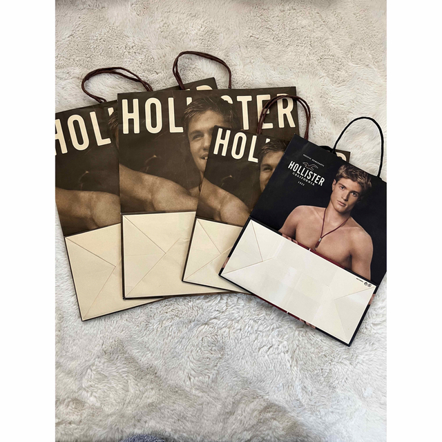 Hollister(ホリスター)のホリスター　袋✨ レディースのバッグ(ショップ袋)の商品写真