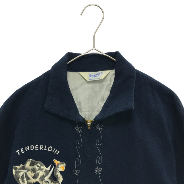 TENDERLOIN テンダーロイン 16AW T-SOUVENIR JKT エレファント刺繍スーベニアジャケット ネイビー