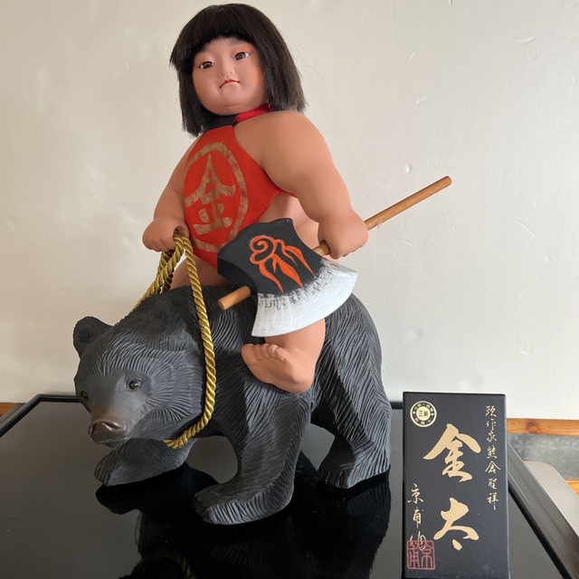 五月人形 金太郎 端午の節句 頭作家熊倉聖祥 京甫作 京都西陣の 五月人形 金太郎 端午の節句 頭作家熊倉聖祥 京甫作 京都西陣の