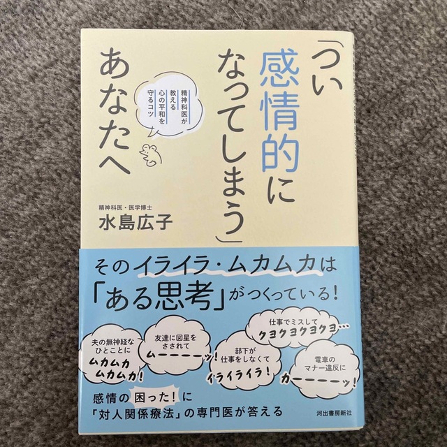 「つい感情的になってしまう」あなたへ 精神科医が教える心の平和を守るコツ エンタメ/ホビーの本(文学/小説)の商品写真