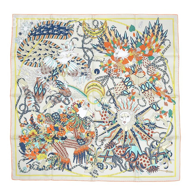 国産品 カレ90 エルメス - Hermes スカーフ SAISON DES SACRE LE 四季