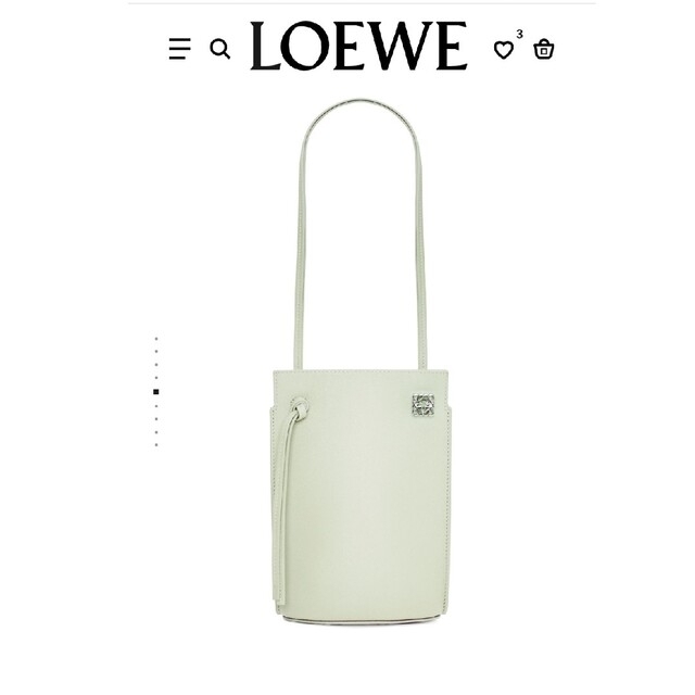 数量限定価格!! LOEWE - ダイスポケット ショルダーバッグ -