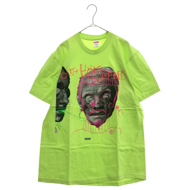 SUPREME シュプリーム 21SS Butthole Surfers Psychic Tee バッドホール・サーファーズ サイキックグラフィック半袖Tシャツ ネオングリーン