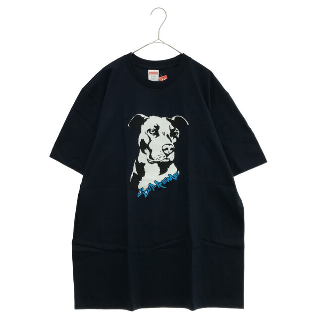 SUPREME シュプリーム 20SS Pitbull Tee ピットブルプリント半袖Tシャツ ネイビー カットソー