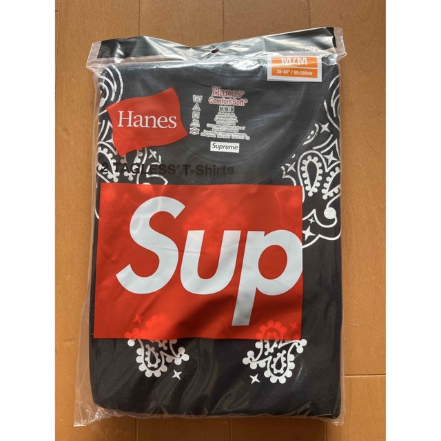 2枚セット　supreme  ヘインズ　ペイズリー　Tシャツ　Mサイズ