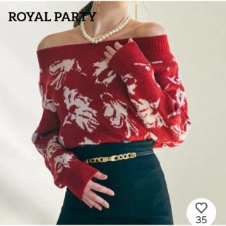 ロイヤルパーティー(ROYAL PARTY)のROYAL PARTY 今季 大人気ニット(ニット/セーター)