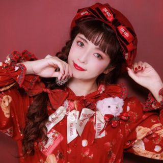PINK HOUSE - ピンクハウス 美沙子ちゃん コラボ クマ ワンピース