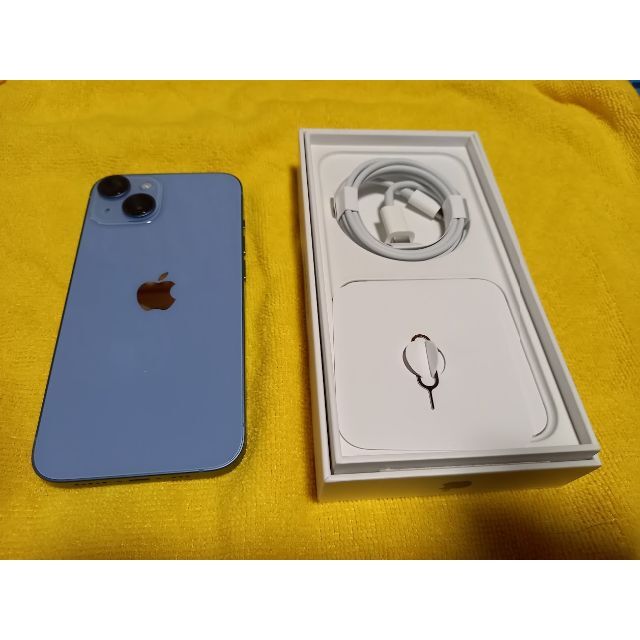 iphone14 128GB　blue　美品　使用2か月　送料無料