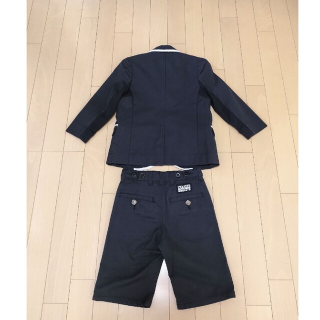 WAMWAM(ワムワム)のWAMWAMワムワム　フォーマルスーツ 120cm 4点セット キッズ/ベビー/マタニティのキッズ服男の子用(90cm~)(ドレス/フォーマル)の商品写真