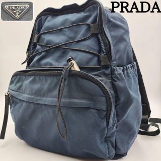 PRADA プラダ ナイロンリュック カーキ★ジャンク