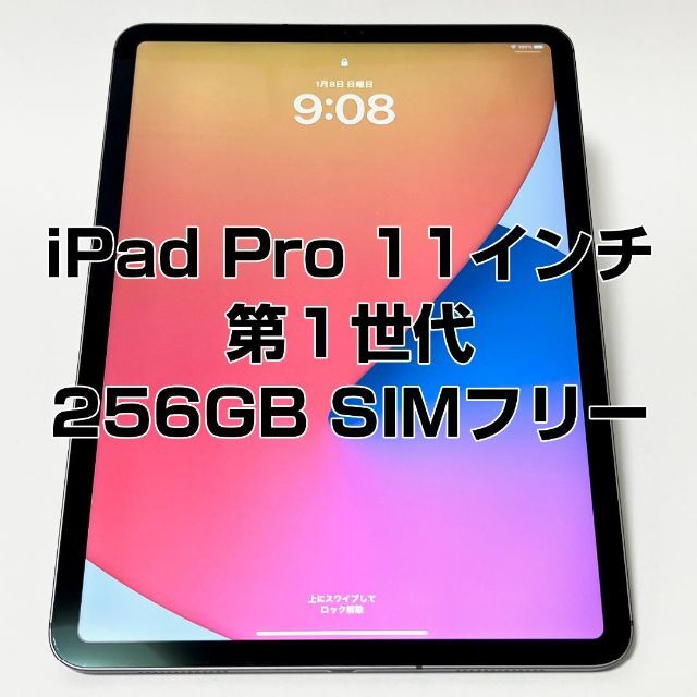 刺繍サービス バッティング手袋 iPad Pro11インチ 256GB SIMフリー 第1