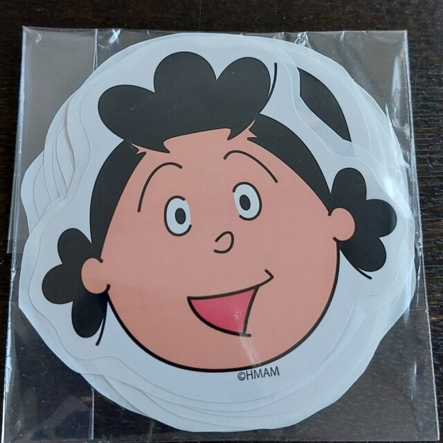 磯野家 サザエさん ステッカー シール 未使用 非売品 エンタメ/ホビーのおもちゃ/ぬいぐるみ(キャラクターグッズ)の商品写真